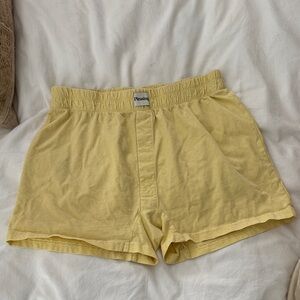 Pleasing Yellow Boxer Shorts